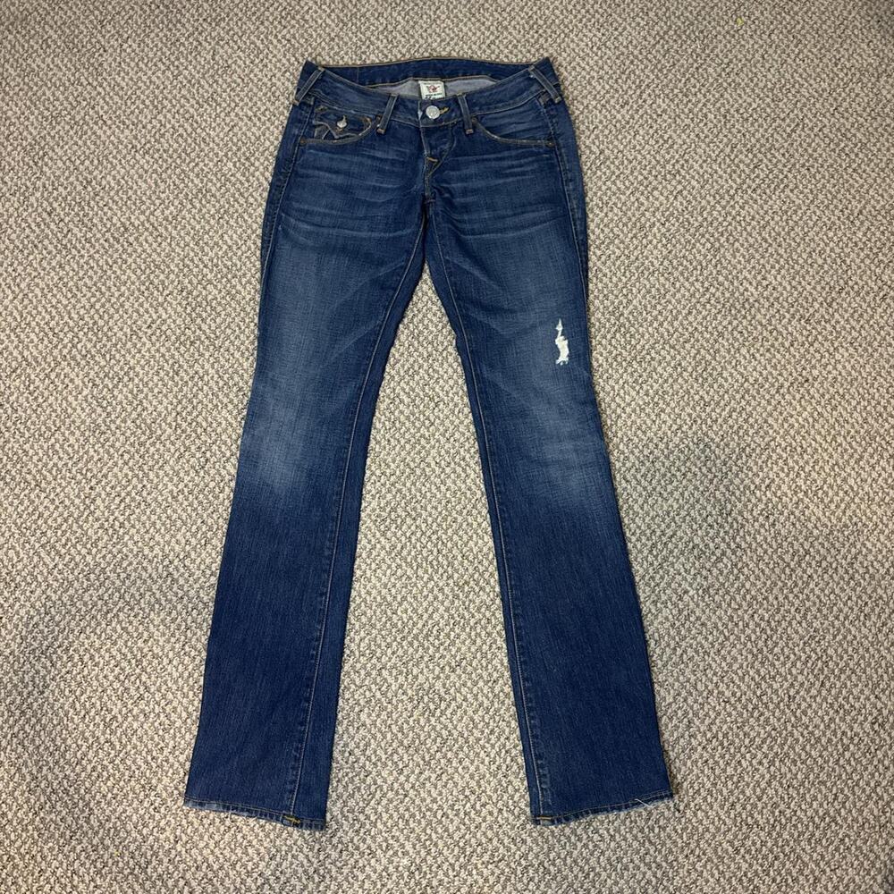 Y2K vintage low rise true religion ‘Franky’ bootcut jeans